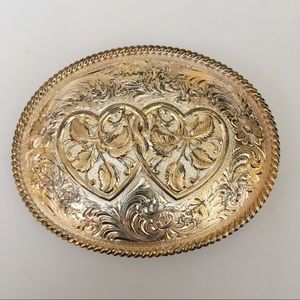 Silver Plated Belt Buckle